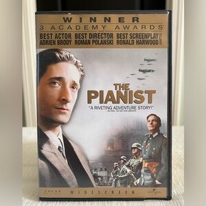 The Pianist DVD Widescreen Adrien Brody, Thomas Kretschmann, Frank Finlay